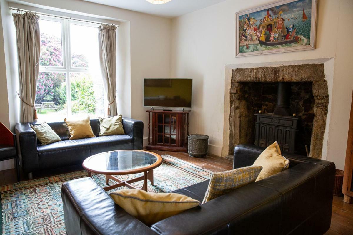 Knightor Manor Bed & Breakfast Penwithick Bagian luar foto